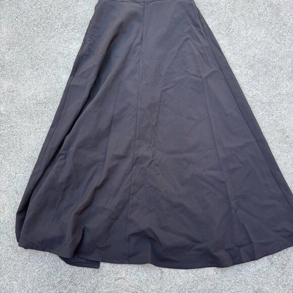 Kay Unger Jumpsuit Womens 8 Black Formal Skirt Wrap Overlay - Picture 7 of 16
